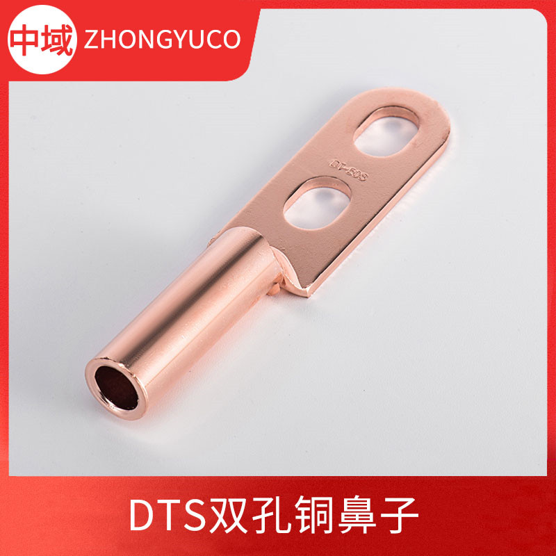 雙孔銅鼻子DTS-25/400平方雙孔銅線耳